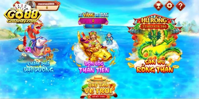Tổng quan sảnh bắn cá sôi động cho hội viên